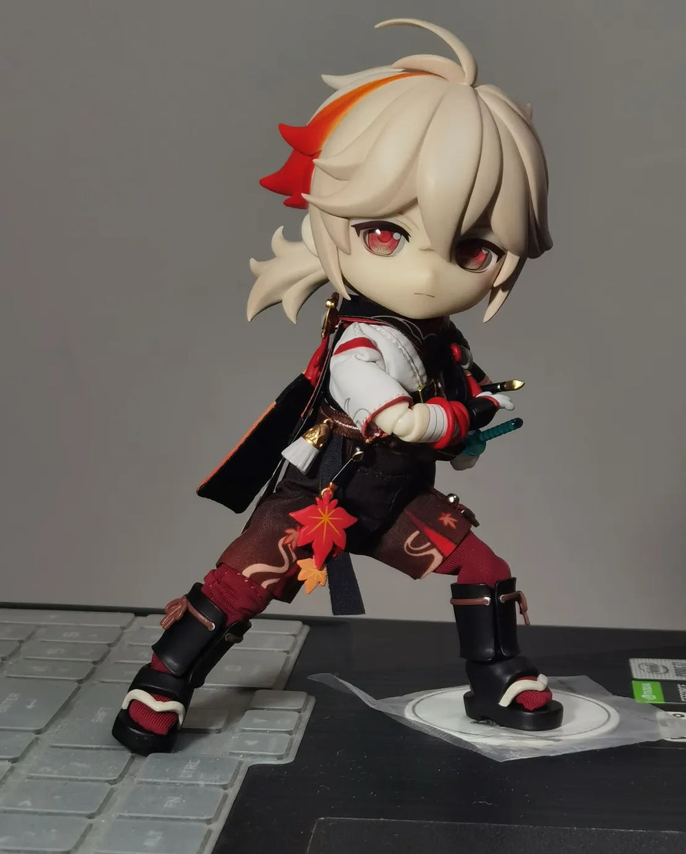 Genshin Impact Kaedehara Kazuha Figurine Articulée Interchangeable