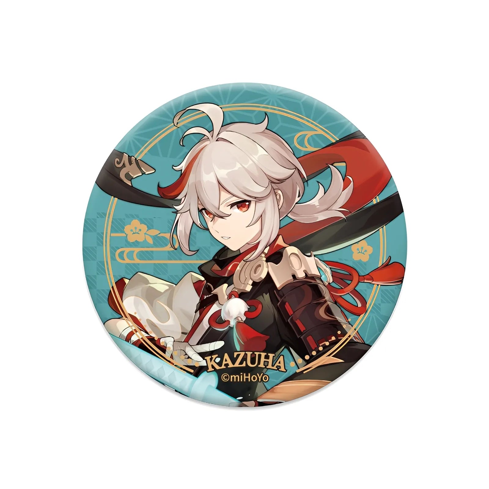 Genshin Impact Kaedehara Kazuha Inazuma character badge collectible anime pin