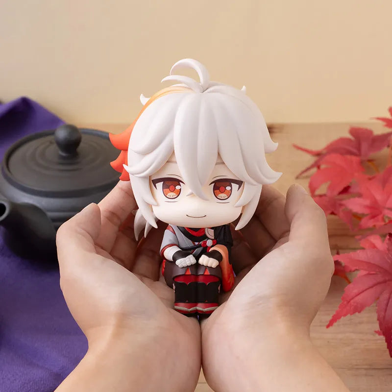 Genshin Impact Kaedehara Kazuha seated chibi figure collectible display