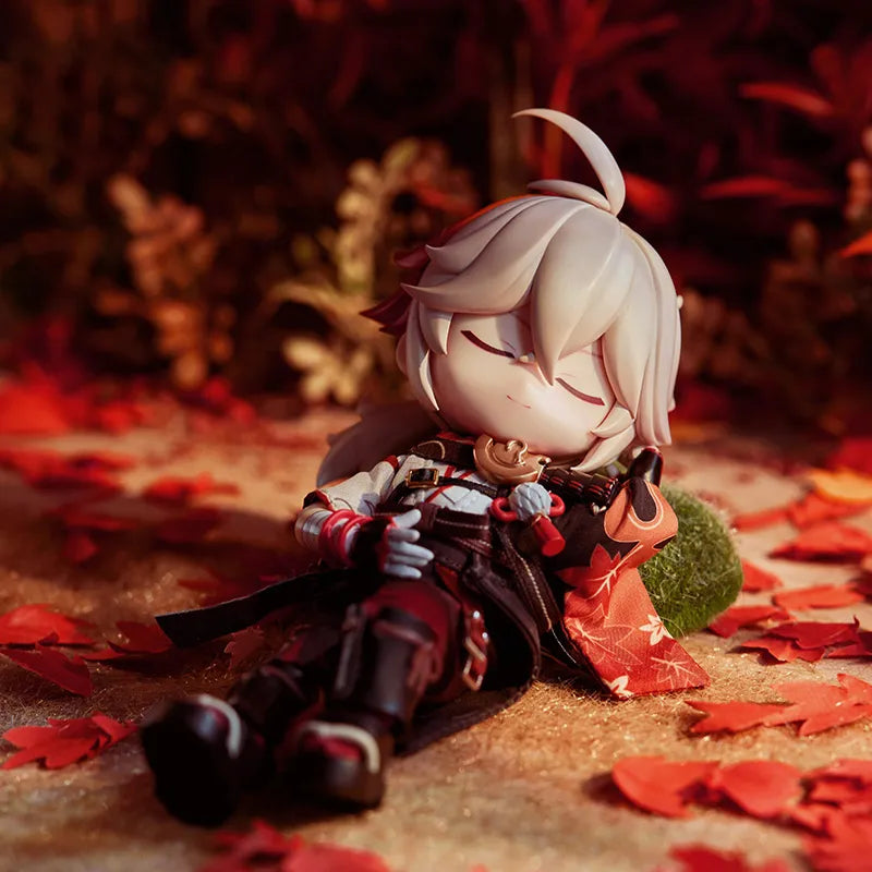 Kaedehara Kazuha action figure with maple-themed outfit