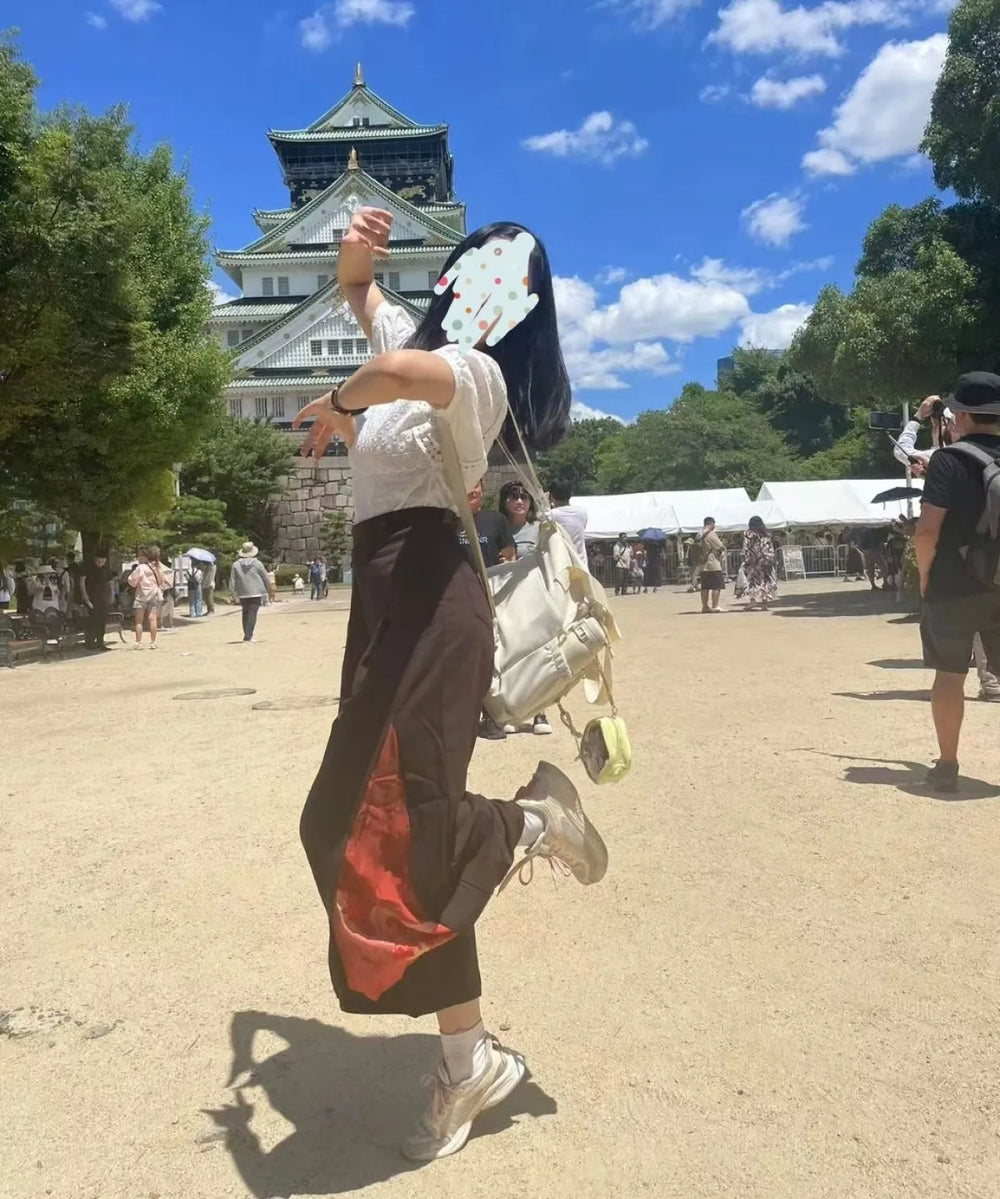原神 楓原万葉 テーマ印象シリーズ ワイドサスペンダーパンツ