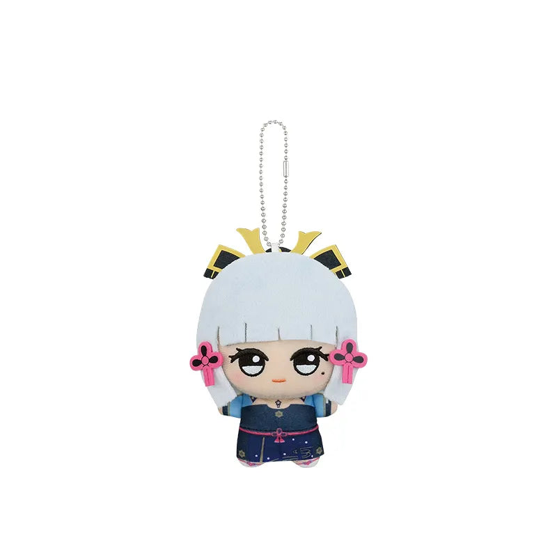 Genshin Impact Kamisato Ayaka Little Valley plush keychain with elegant chibi plush appearance