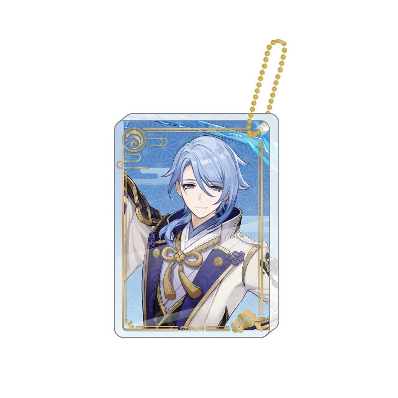 Genshin Impact Kamisato Ayato thick acrylic keychain