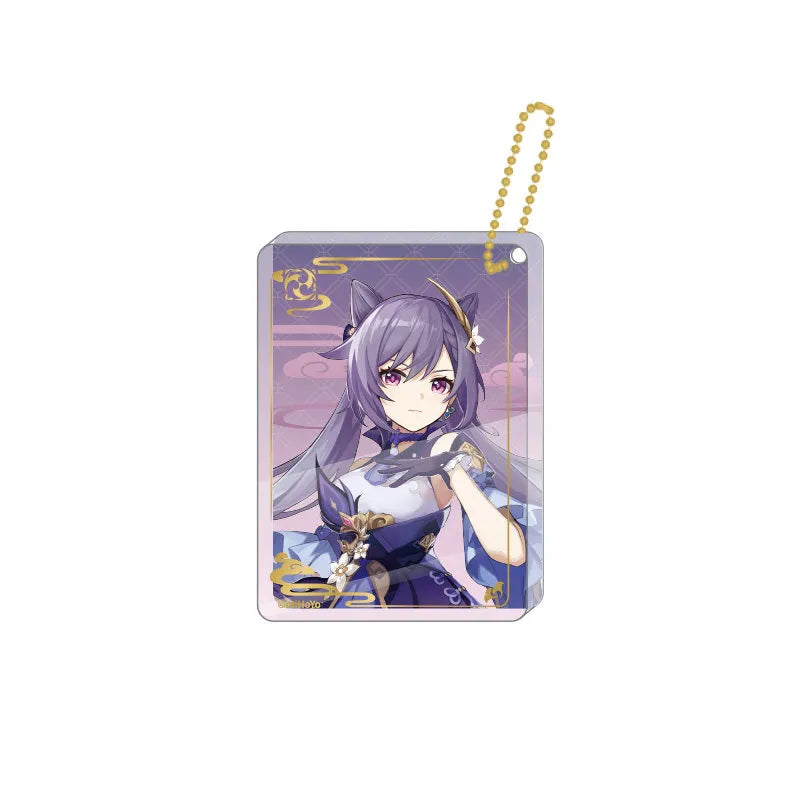 Genshin Impact Keqing thick acrylic keychain