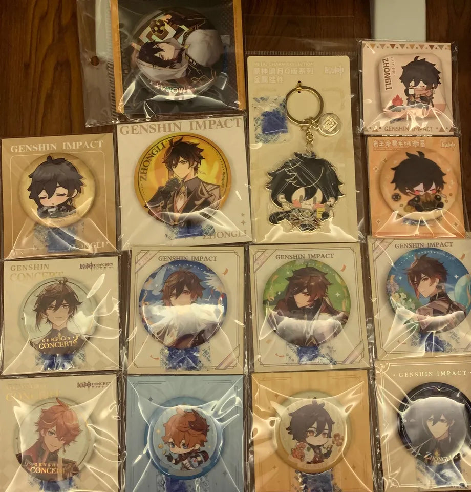 Genshin Impact Q Version Emoji Wackel-Standee – Fontaine Serie