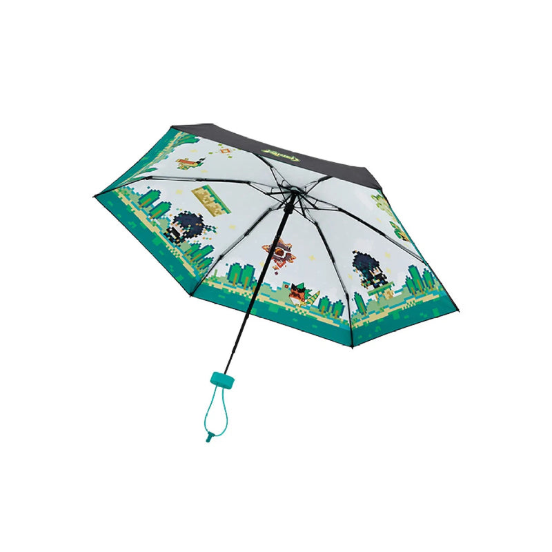 Genshin Impact Kinich Shade Umbrella Product Isolated on White Background