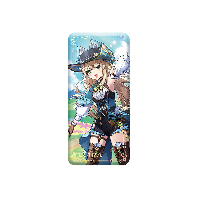 Genshin Impact Kirara square badge theme series collectible pin