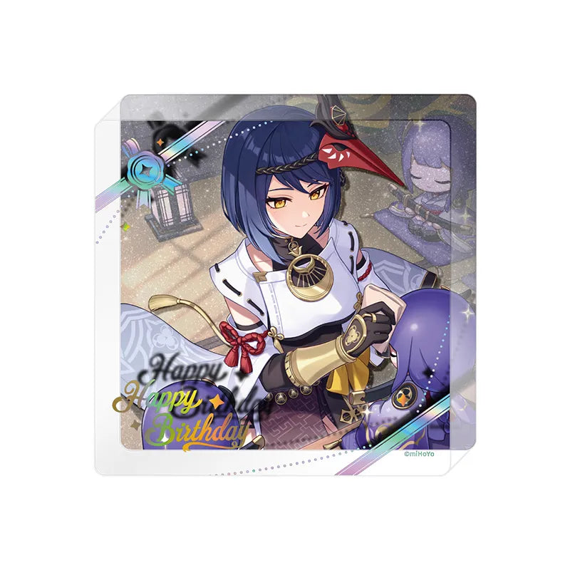 Genshin Impact Kujou Sara Day of Destiny Series Character Acrylic Coaster