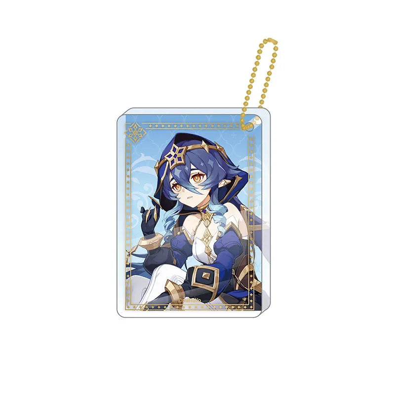 Genshin Impact Layla thick acrylic keychain