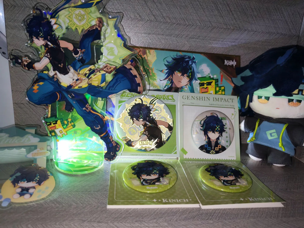 Genshin Impact Lightbox Chronicles Insignia de Personaje