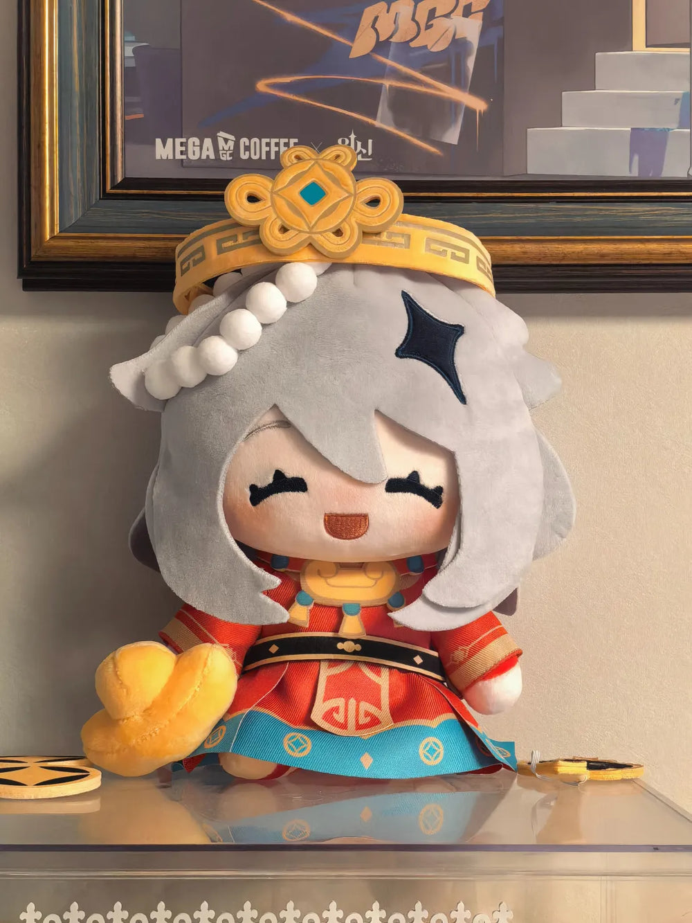 Genshin Impact Little Fortune God Paimon Plüschtier