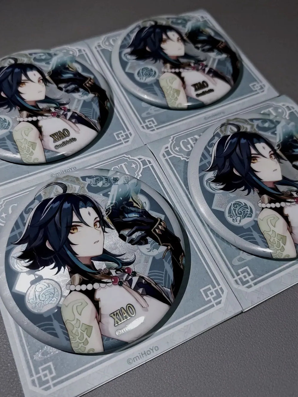 Badges Personnages Port de Liyue Genshin Impact