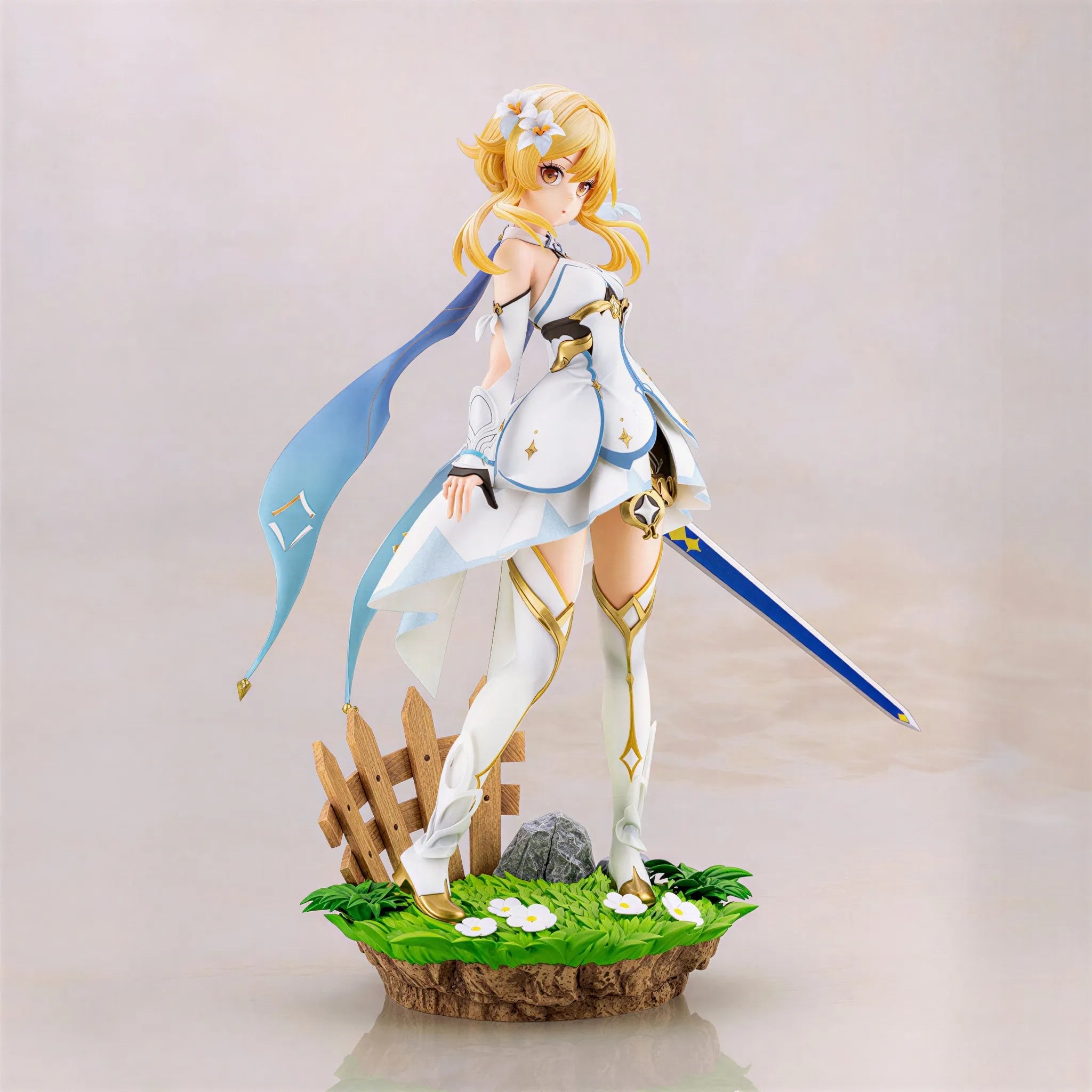 Genshin Impact Lumine 1/7 scale figure front view detailed outfit and pose