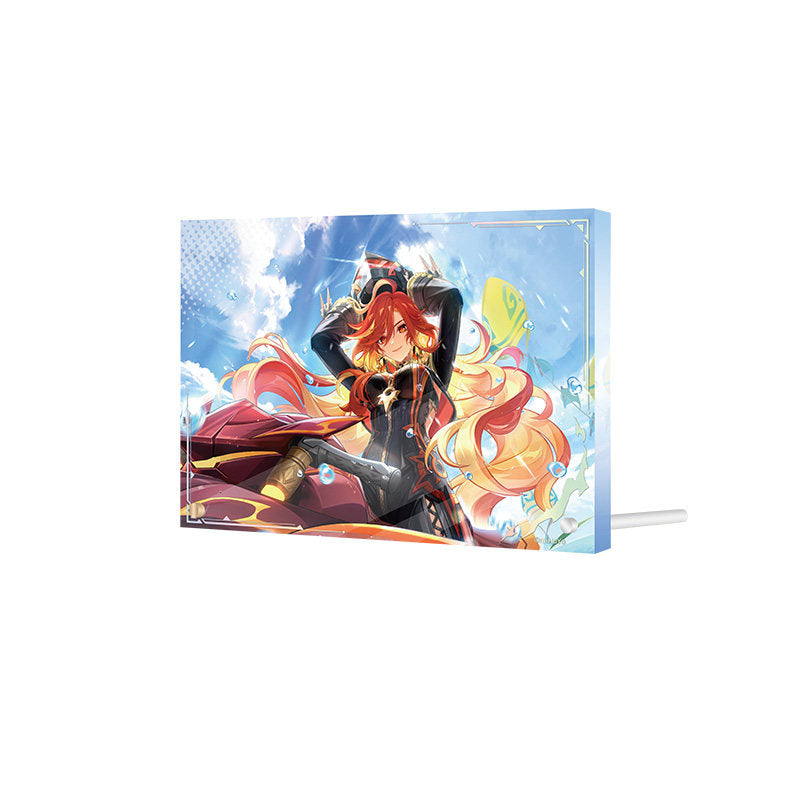 Genshin Impact Mavuika acrylic standee premium thick acrylic display