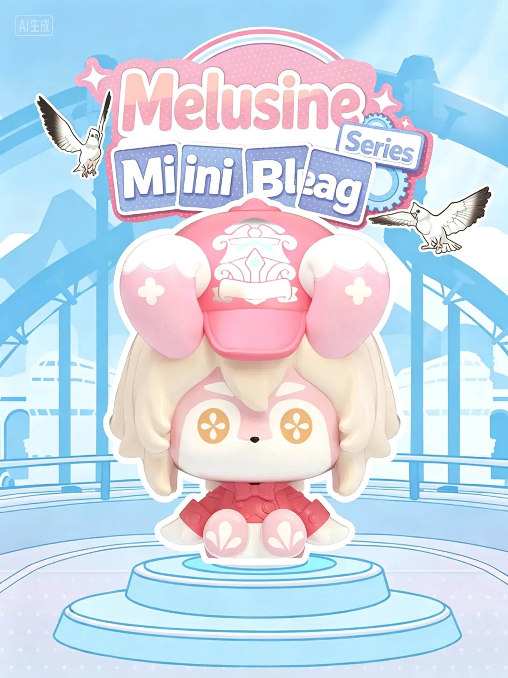 Genshin Impact Melusine Series mini blind bag product information details