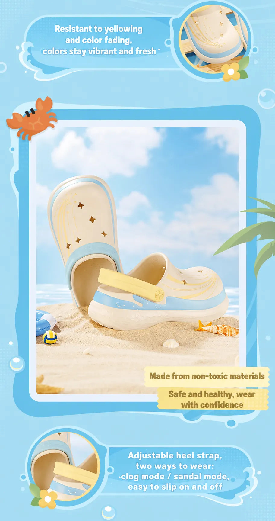 Klee Furina and Yoimiya character clog charms