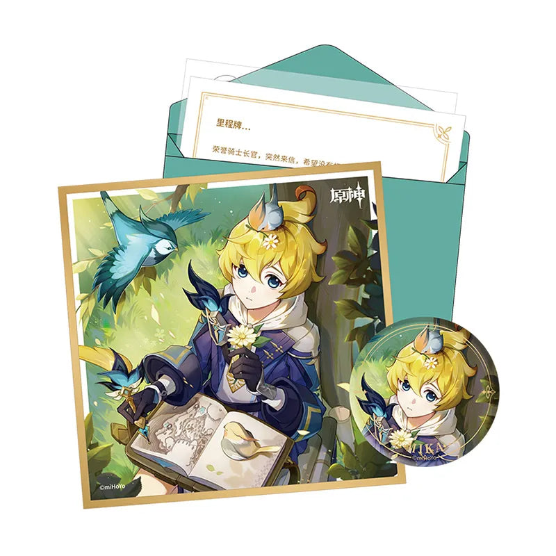 Genshin Impact Mika Day of Destiny Series Mondstadt Gift Box Set