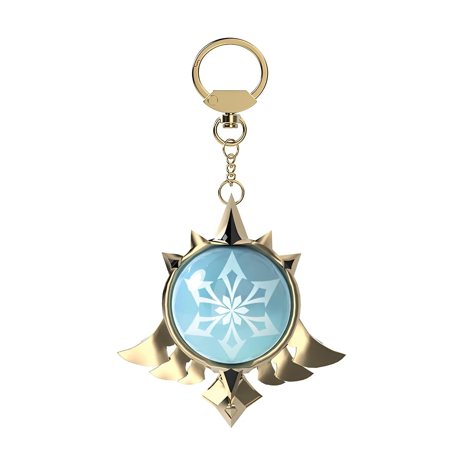 Genshin Impact Mondstadt Cryo vision keychain ice element accessory