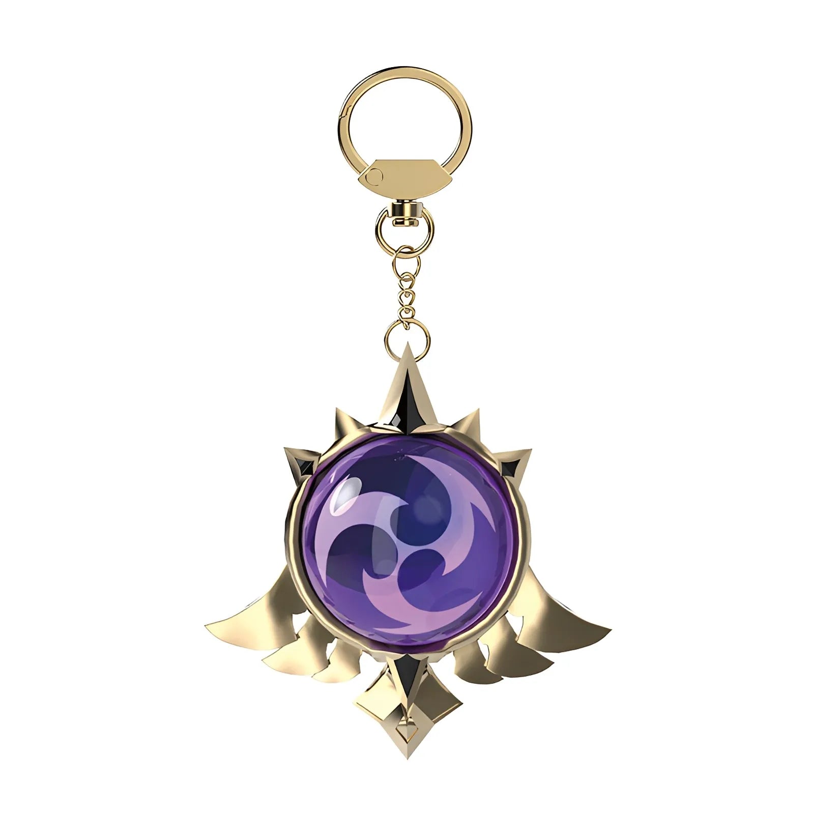 Genshin Impact Mondstadt Electro vision keychain lightning element accessory