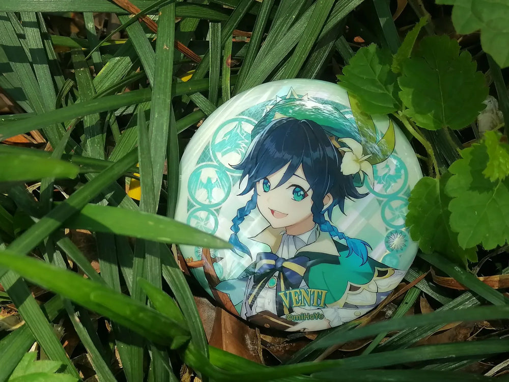 Genshin Impact Mondstadt Series Character Badges – Upgraded Edition