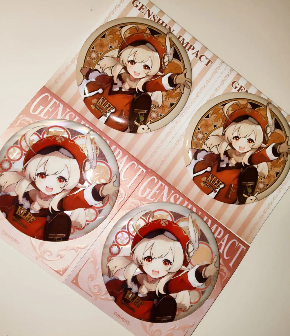 Genshin Impact Mondstadt Series Character Badges – Upgraded Edition