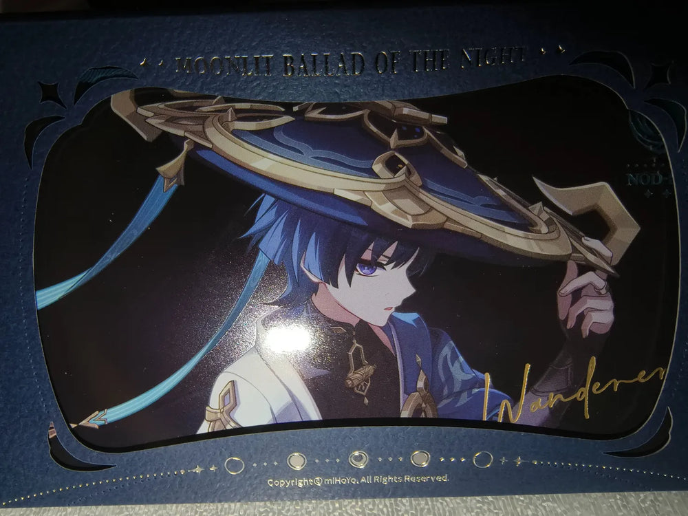 Genshin Impact Moonlit Ballad of The Night Series Collectible Card Blind Box