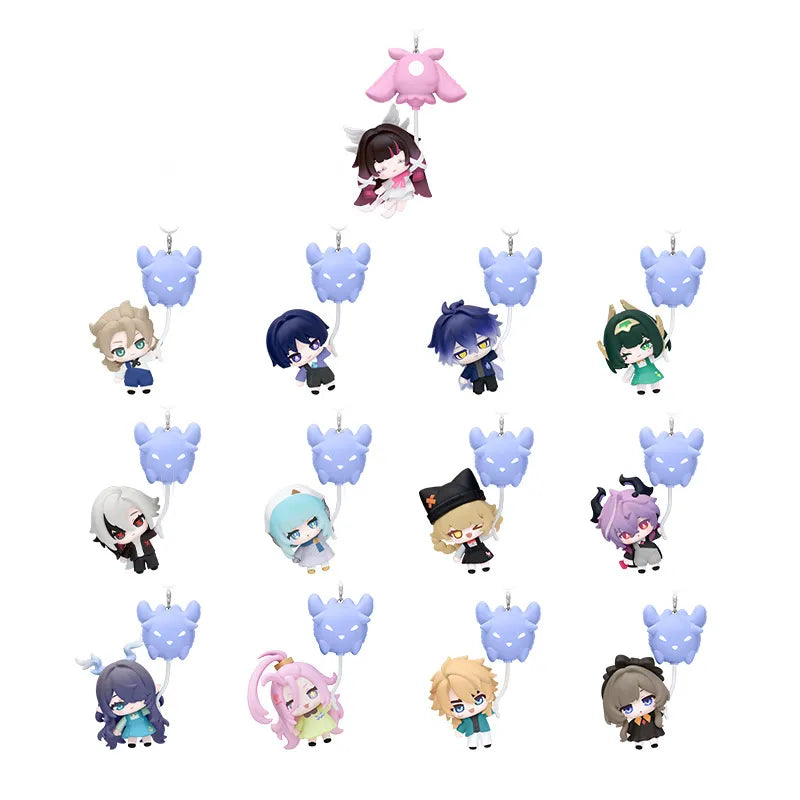 Genshin Impact Moonlit Wanderings Series Chibi Charm Blind Box full collection