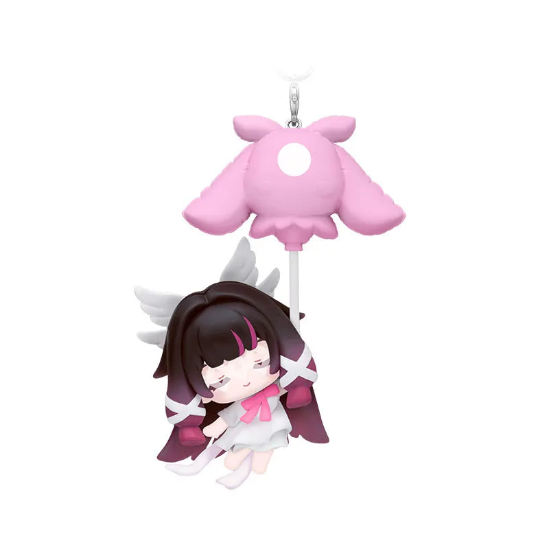 Columbina hidden version chibi charm from the Genshin Impact Moonlit Wanderings Series