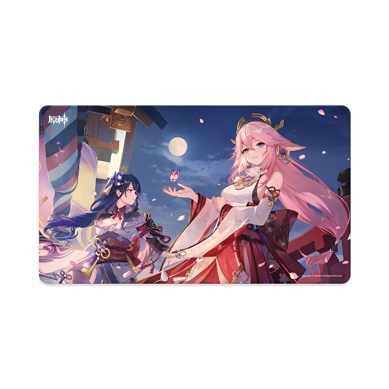 Genshin Impact Dawn of a Thousand Roses Sumeru event themed desk mouse pad