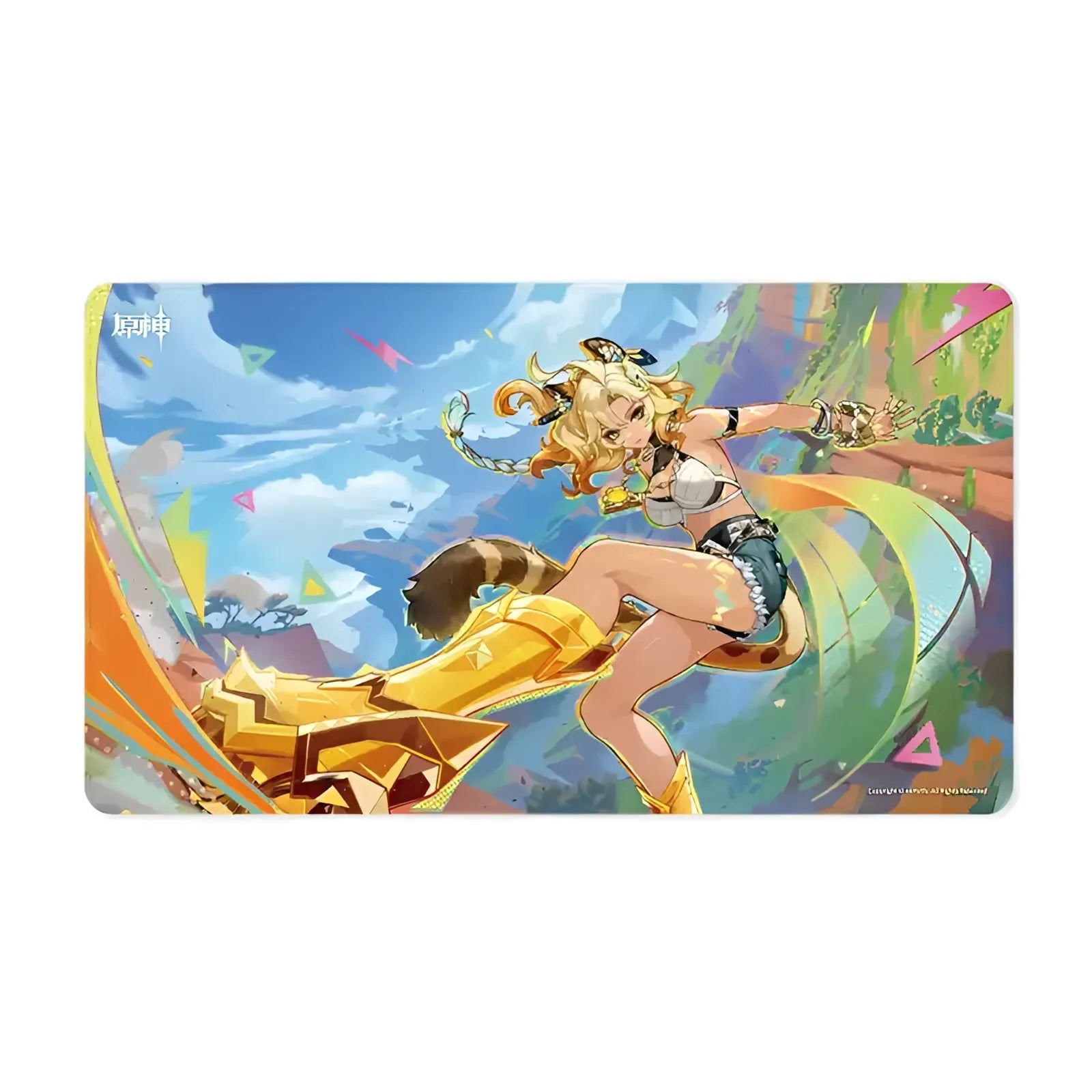 Genshin Impact Fleeting Colors in Flight event themed large gaming mouse pad 700x400mm anime desk mat