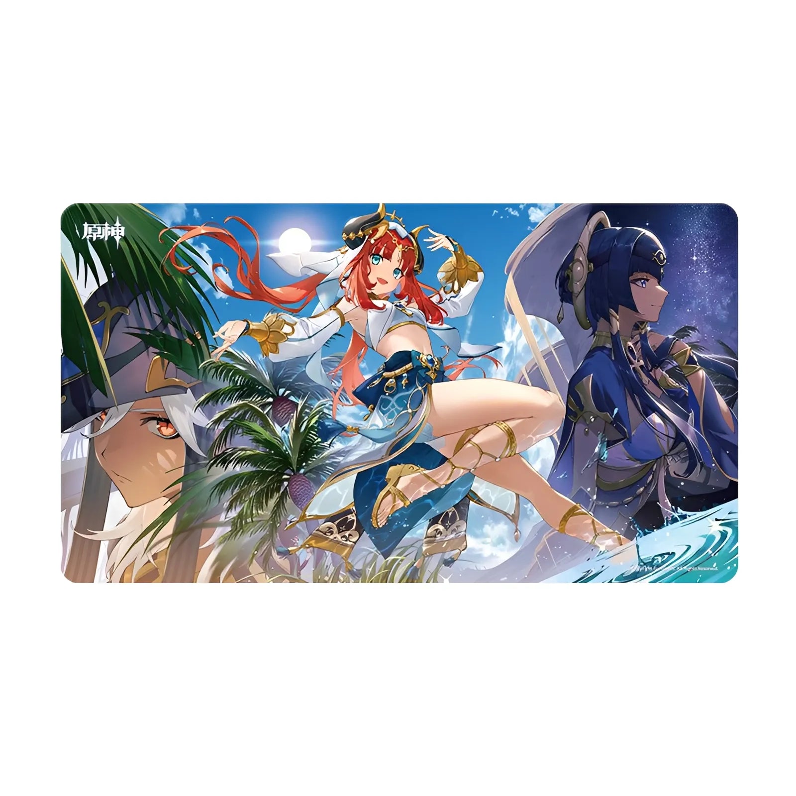 Genshin Impact Resonant Melody festival themed desk mouse pad anime gaming mat