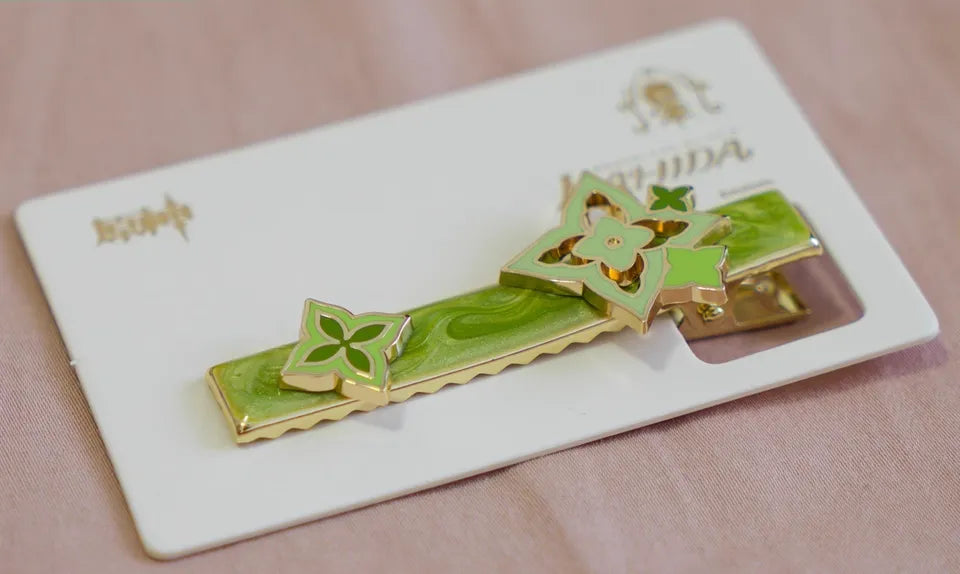 Genshin Impact Nahida Themed Hair Clip