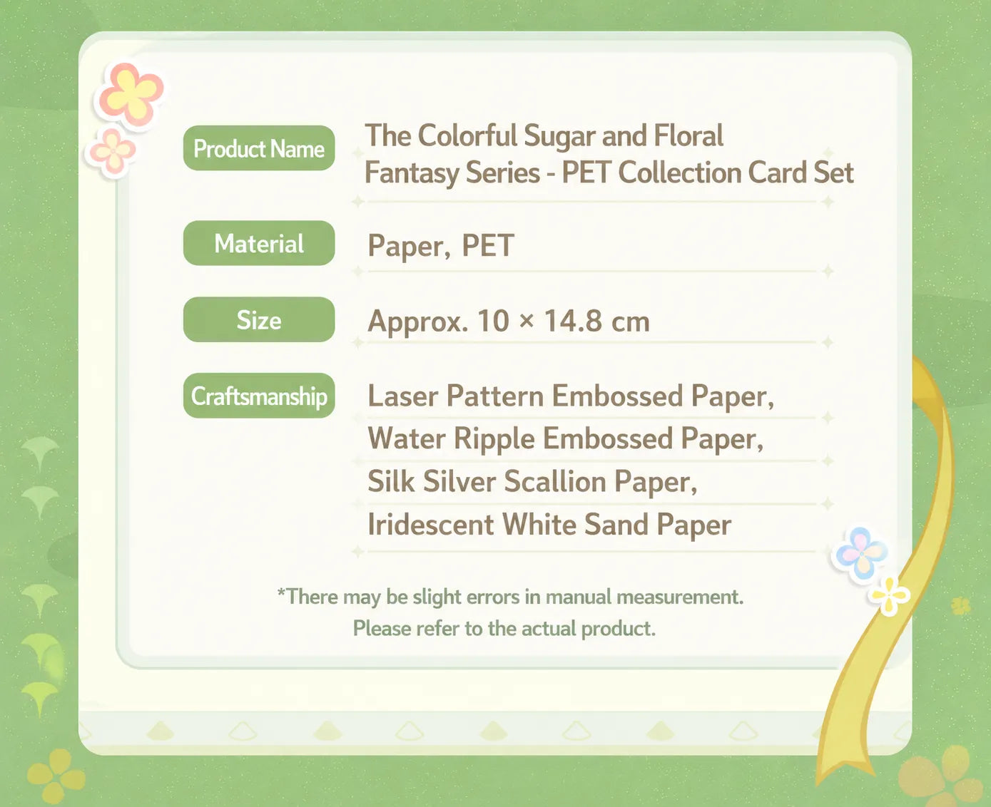 Genshin Nahida and Paimon floral fantasy themed illustration with candy inspired pastel collectible styling