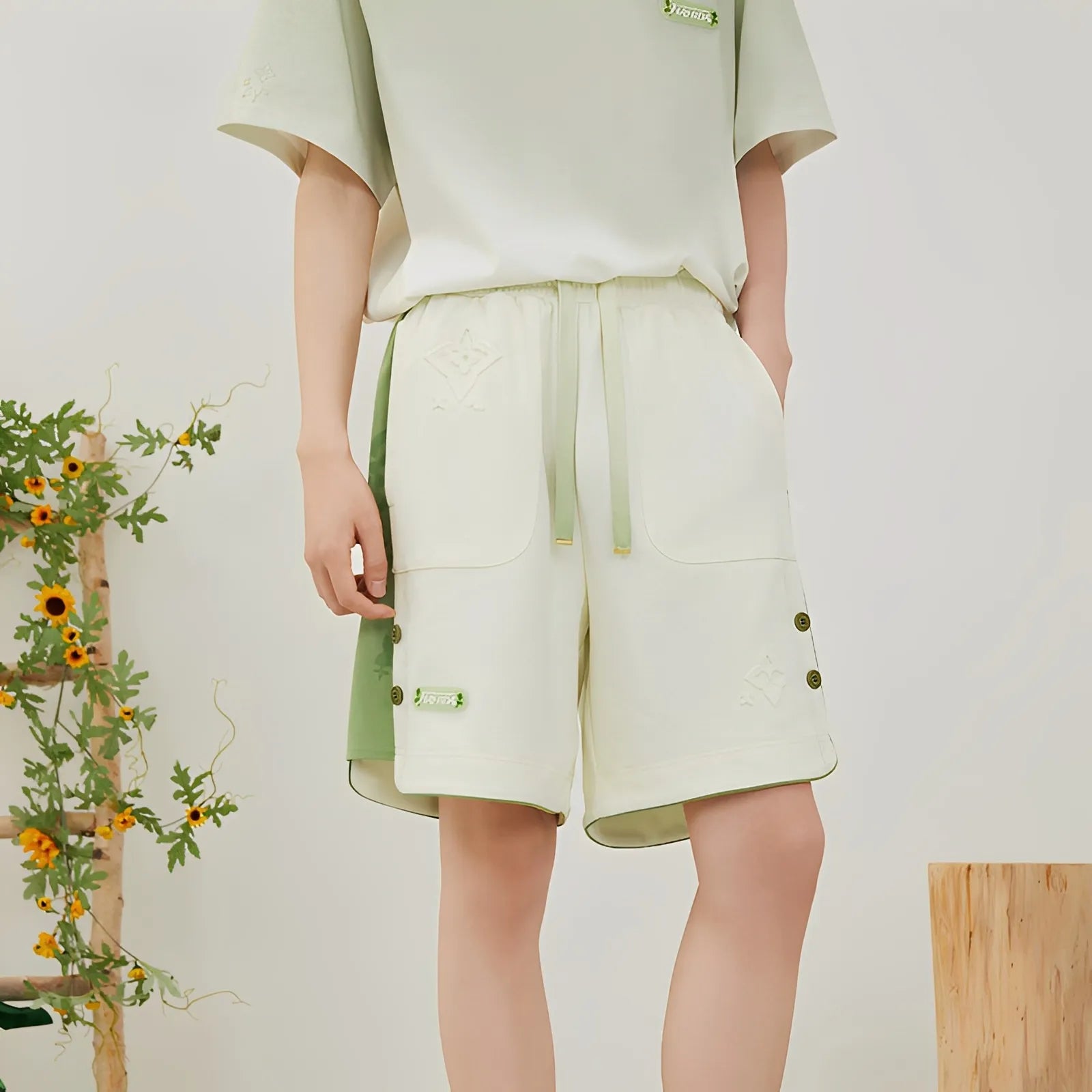 Nahida shorts back view