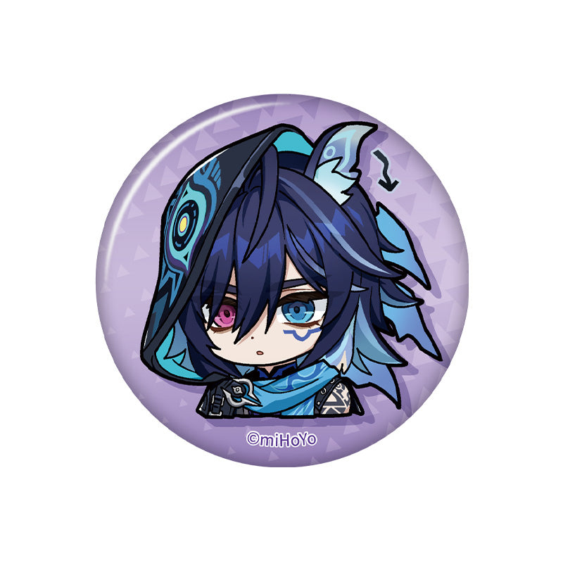 Genshin Impact Ororon chibi emoji badge Natlan series glossy character pin