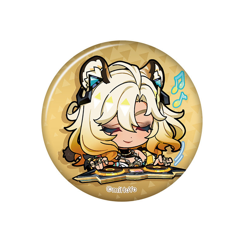 Genshin Impact Xilonen chibi emoji badge Natlan series glossy character pin