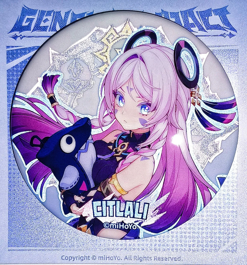 Colección de Insignias de Personajes Natlan de Genshin Impact