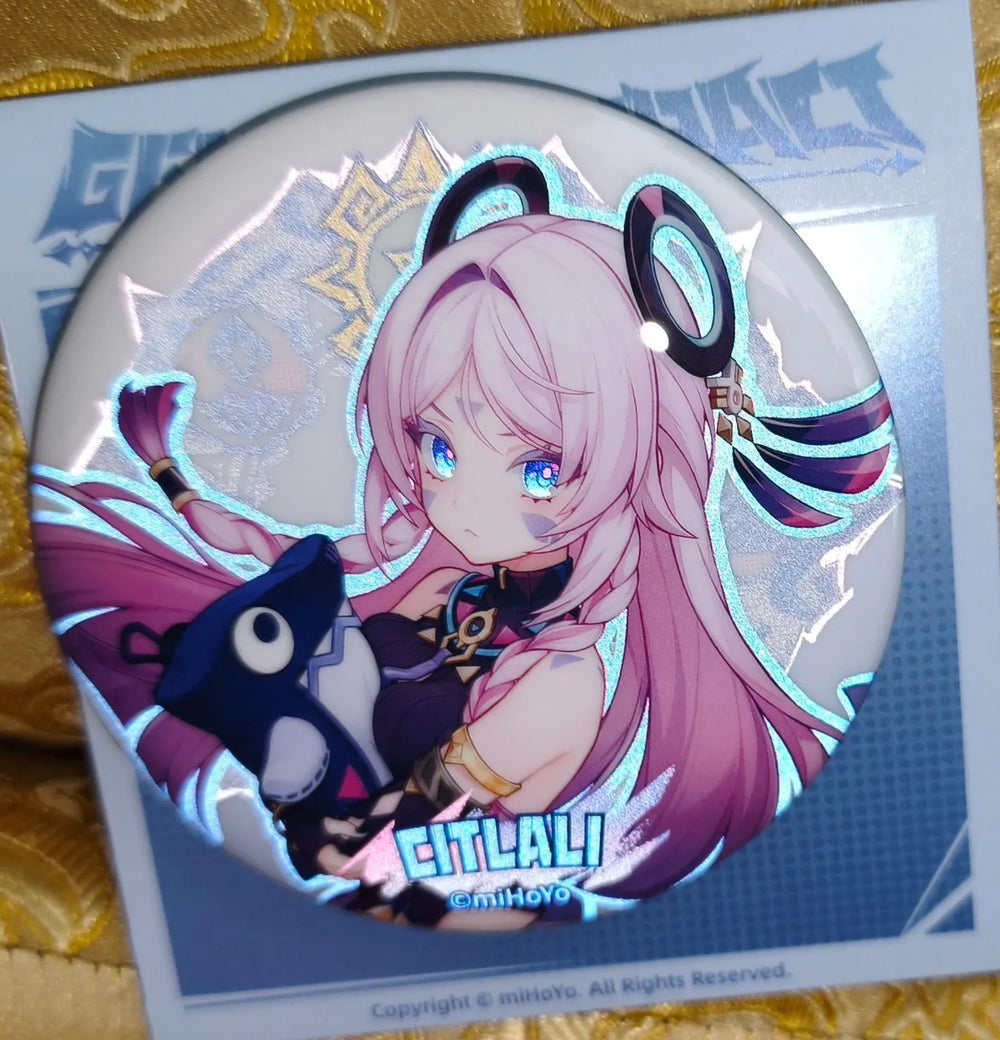 Colección de Insignias de Personajes Natlan de Genshin Impact