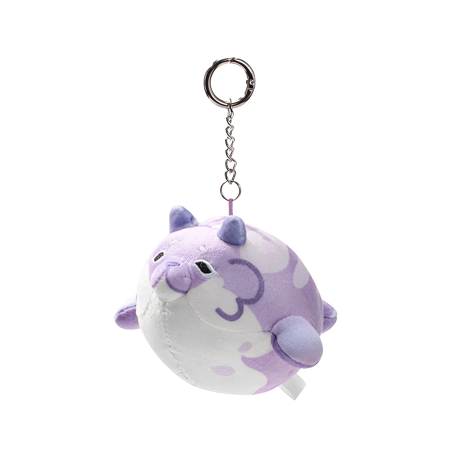 Genshin Impact Ocean Series Blubberbeast plush keychain purple mini cute hanging toy