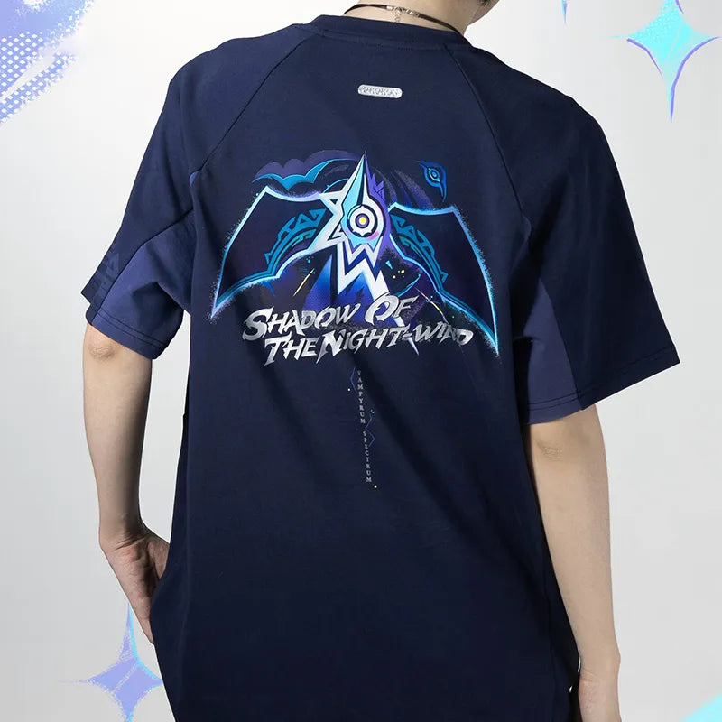 Genshin Impact Ororon Casual Short Sleeve T Shirt Display