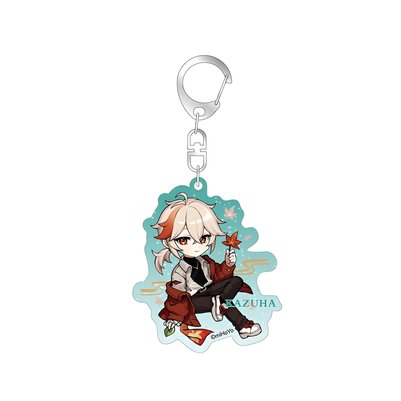 Genshin Impact Outing Series chibi keychain Kaedehara Kazuha acrylic charm