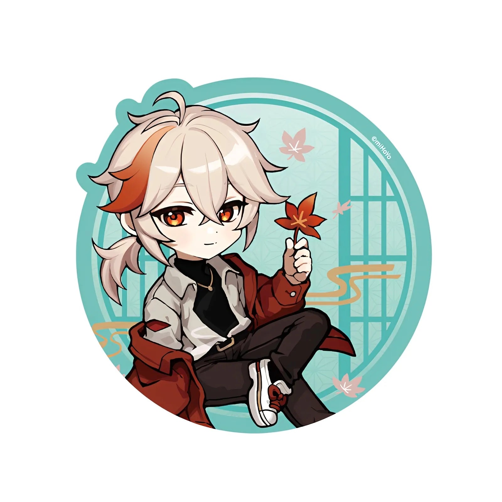 Genshin Impact Outing Series chibi mousepad Kaedehara Kazuha desk mat