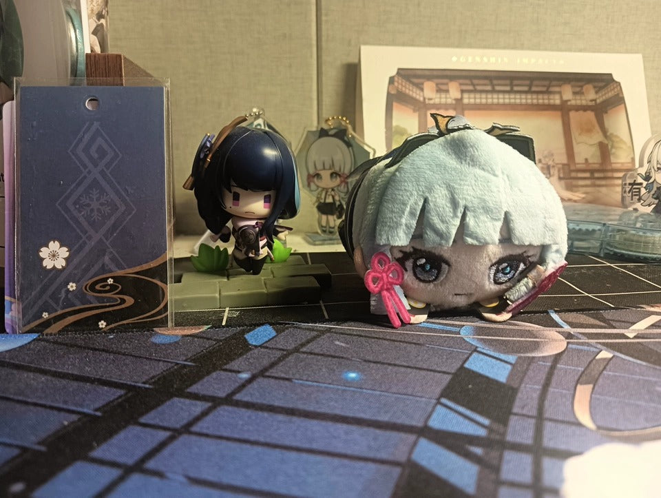 Genshin Impact Caja Sorpresa Peluche Vol.3 Llavero Set