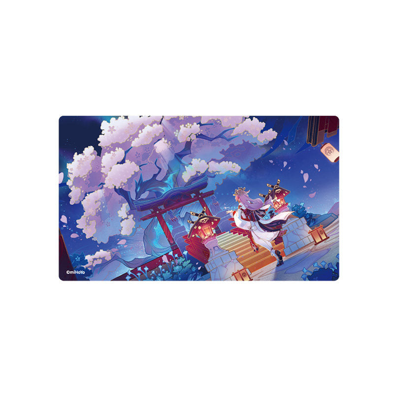 Genshin Impact PET transparent card Yae Miko pre-print series character illustration