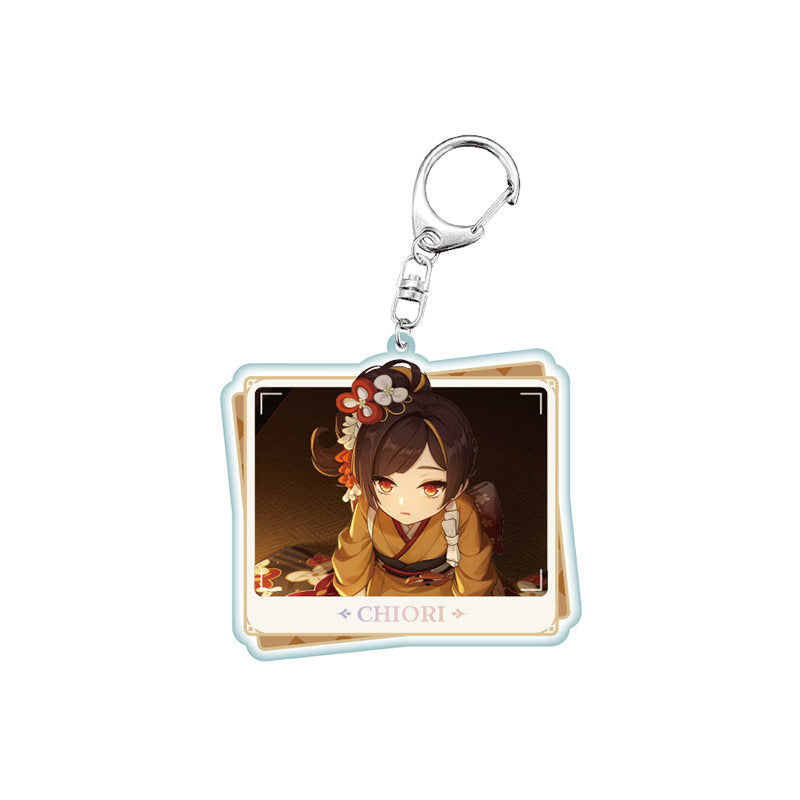 Genshin Impact PV Series acrylic keychain featuring Chiori character design