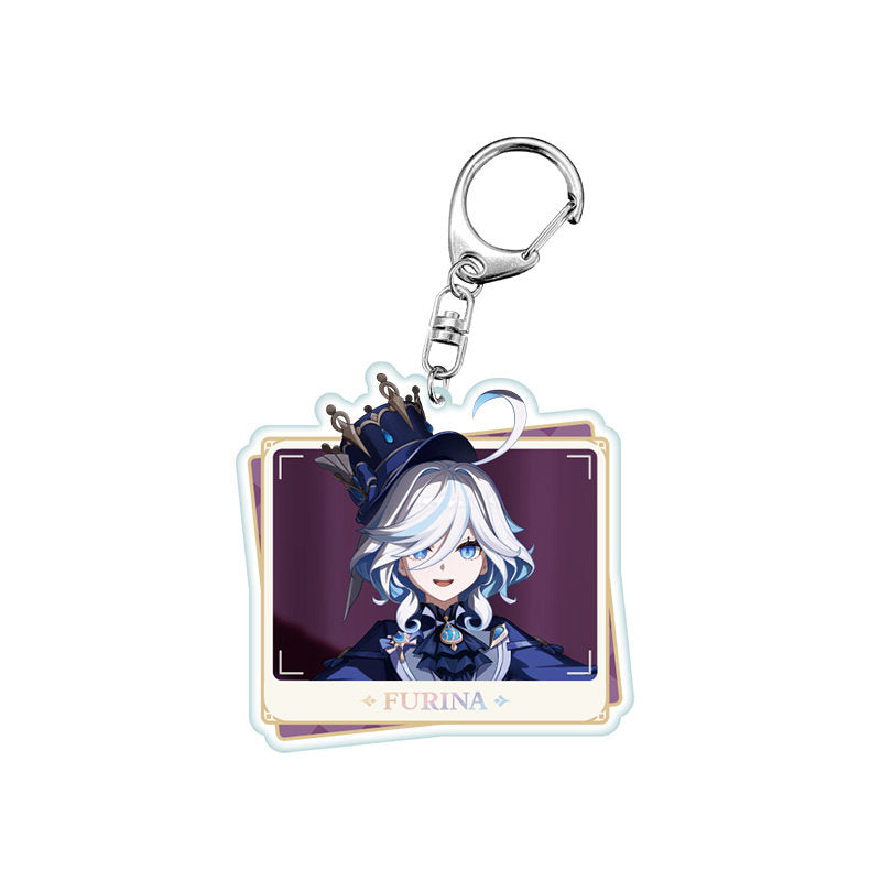 Genshin Impact PV Series acrylic keychain featuring Furina character design
