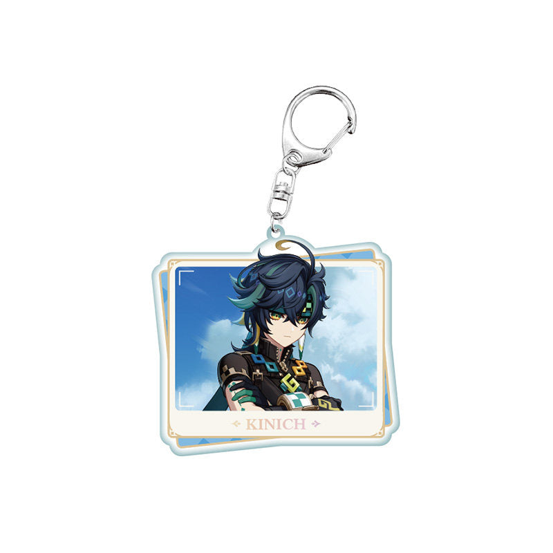 Genshin Impact PV Series acrylic keychain featuring Kinich character design