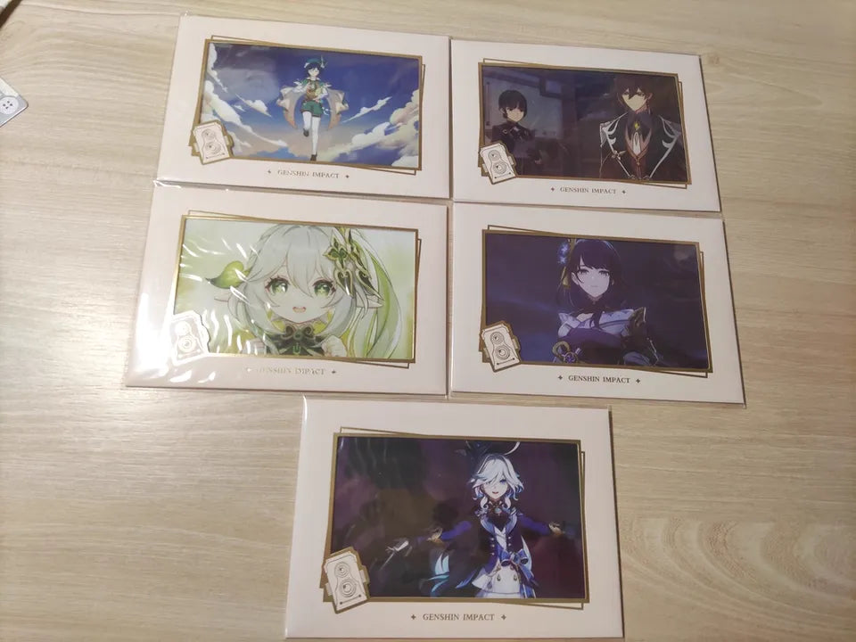 Genshin Impact PV Serie Fotokarten & Album – Hu Tao, Ayaka & mehr