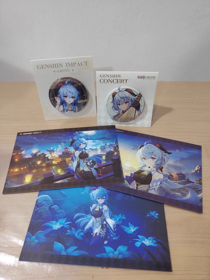 Genshin Impact PV Serie Fotokarten & Album – Hu Tao, Ayaka & mehr