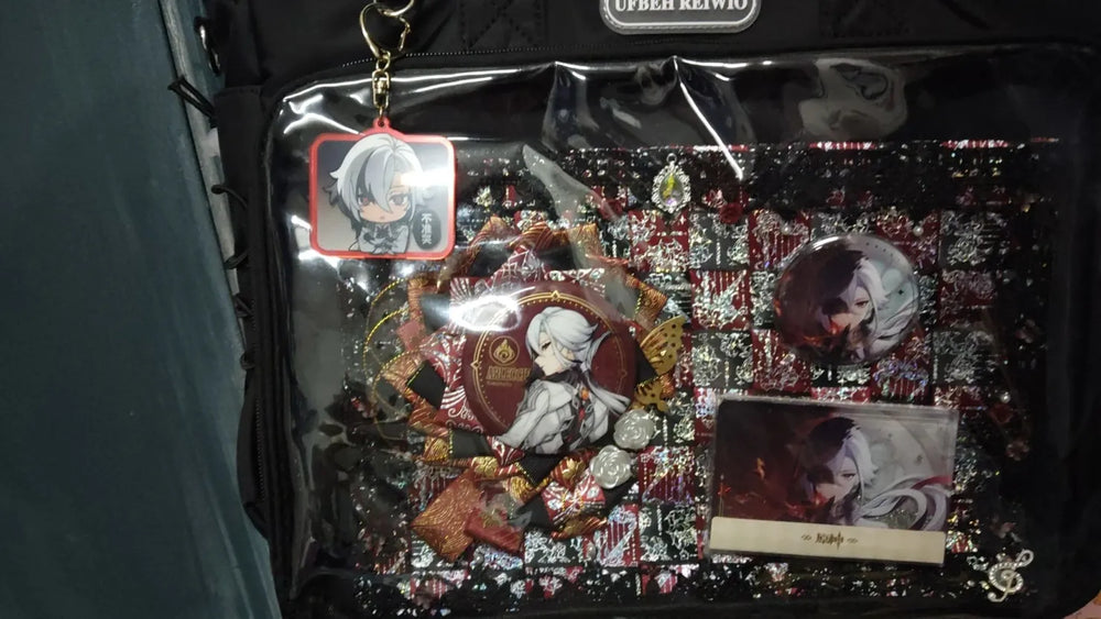 Genshin Impact Q Version Acrylic Keychain Fatui Series